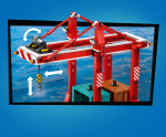 LEGO My City 60422 - Hamn och lastfartyg
