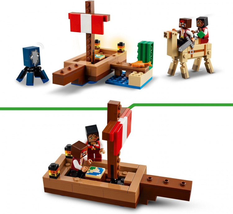 LEGO Minecraft 21259 - Piratskeppets resa