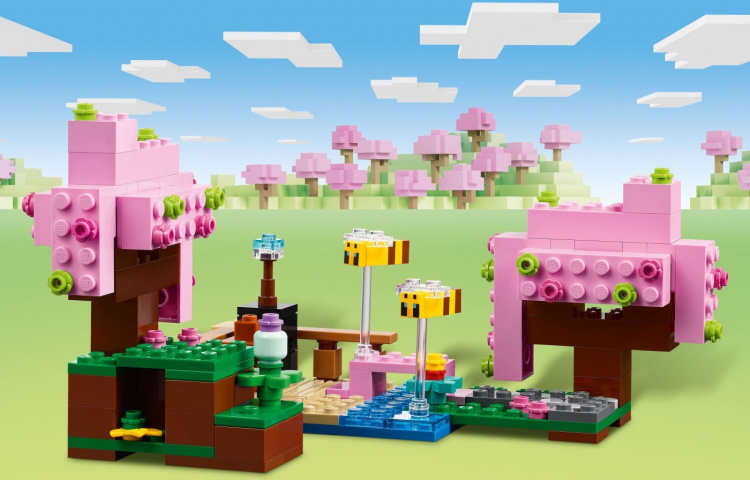 LEGO Minecraft 21260 - Blommande körsbärsträdgård