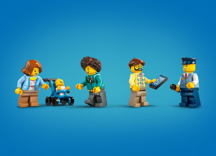 LEGO City Fantastiska fordon 60407 - Röd turistbuss med dubbeldäckare