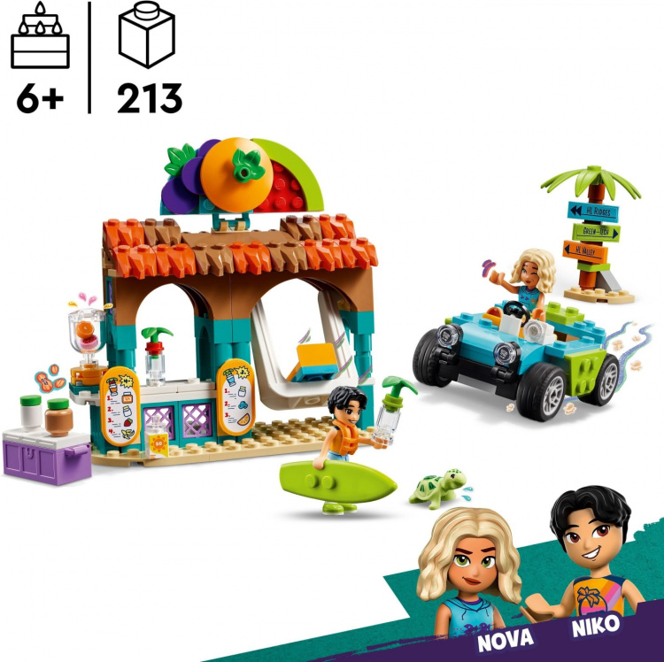 LEGO Friends 42625 - Strandstugan med milkshake