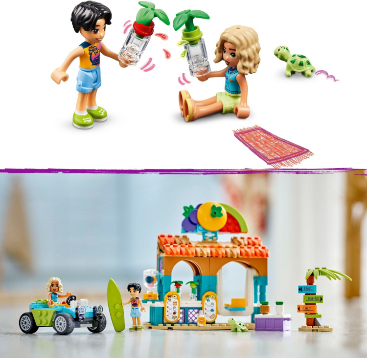 LEGO Friends 42625 - Strandstugan med milkshake