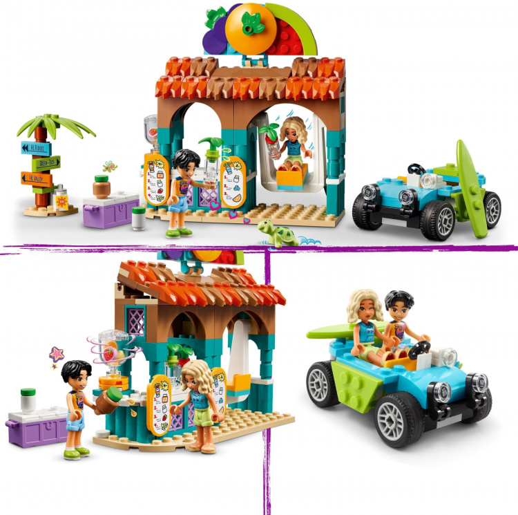 LEGO Friends 42625 - Strandstugan med milkshake