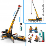 LEGO City Stora fordon 60409 - Gul mobil byggkran