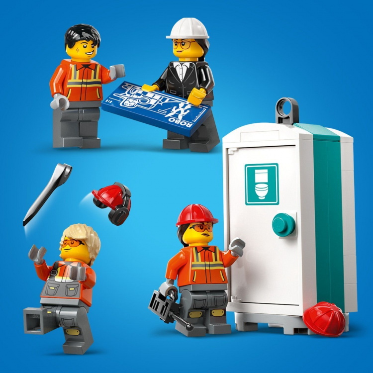 LEGO City Stora fordon 60409 - Gul mobil byggkran