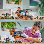 LEGO City Exploration 60437 - Helikopter från djungelforskare i läger