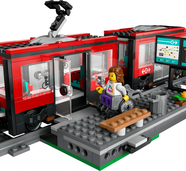 LEGO City Tåg 60423 - Expresshållplats i centrum