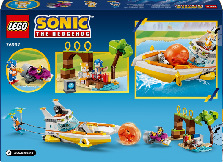 LEGO Sonic 76997 - Tails äventyrsbåt