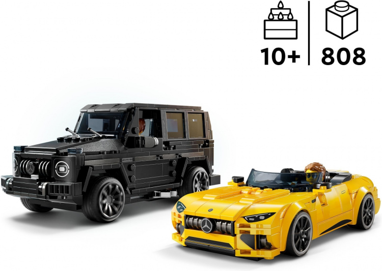 LEGO Speed Champions 76924 - Mercedes-AMG G 63 och Mercedes-AMG SL 63