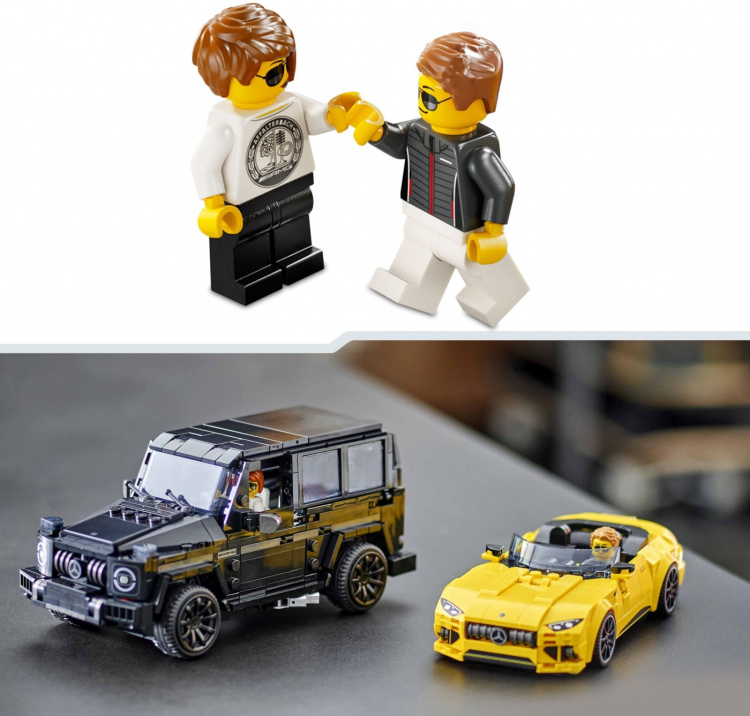 LEGO Speed Champions 76924 - Mercedes-AMG G 63 och Mercedes-AMG SL 63
