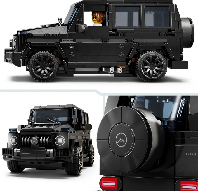 LEGO Speed Champions 76924 - Mercedes-AMG G 63 och Mercedes-AMG SL 63