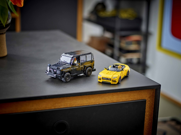 LEGO Speed Champions 76924 - Mercedes-AMG G 63 och Mercedes-AMG SL 63
