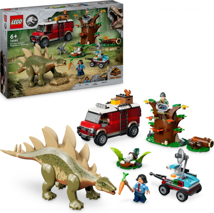 LEGO Jurassic World 76965 - Dinosaurieverksamhet: Stegosaurus
