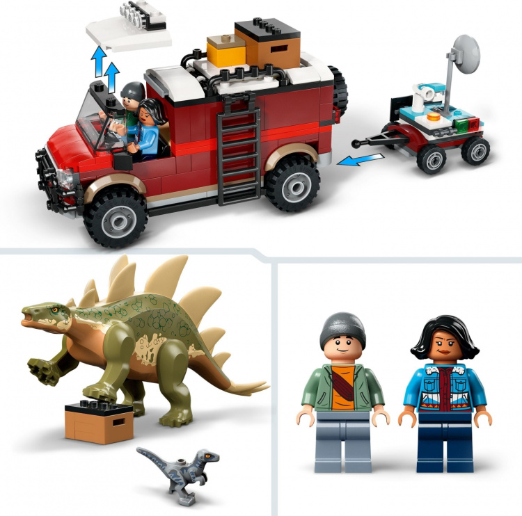 LEGO Jurassic World 76965 - Dinosaurieverksamhet: Stegosaurus