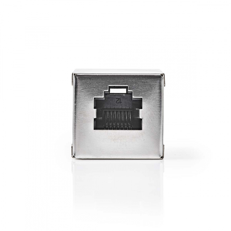 Nedis Nätverkskoppling | CAT5e / CAT6 | Skärmad | RJ45 Hona | RJ45 Hona | Rak | Metall | Låda Nedis Nätverkskoppling | CAT5e / CAT6 | Skärmad | RJ45 Hona | RJ45 Hona | Rak | Metall | Låda