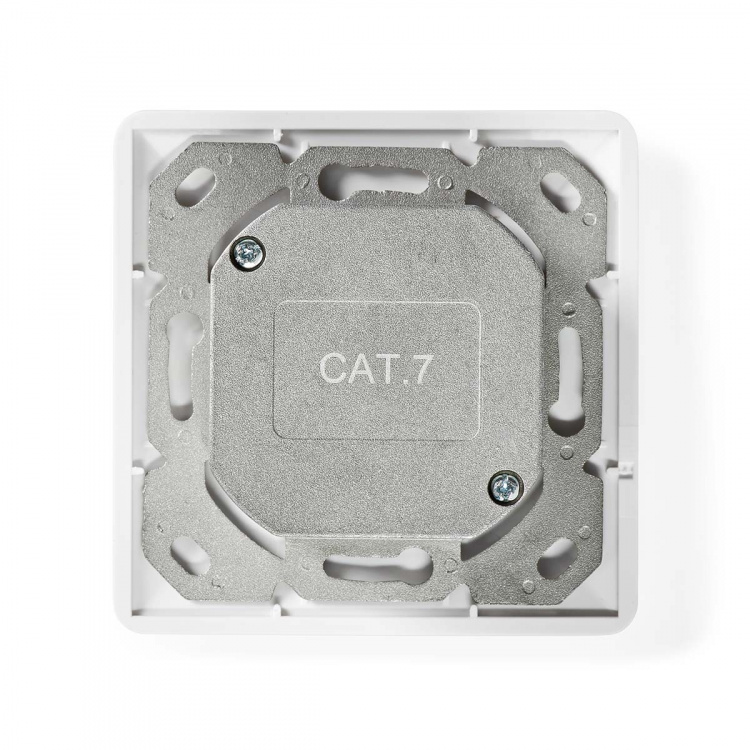 Nedis Nätverksvägglåda | Infälld montering | 2-Port port(s) | CAT7 | Rak | Hona | Guldplaterad | PVC | Elfenben | Låda Nedis Nätverksvägglåda | Infälld montering | 2-Port port(s) | CAT7 | Rak | Hona | Guldplaterad | PVC | Elfenben | Låda