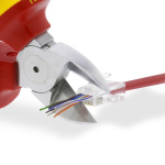 Nedis RJ45-kontakt | RJ45 Pass Through | Solid UTP CAT5e | Rak | Guldplaterad | 10 st. | Polycarbonate | Transparent | Låda Nedis RJ45-kontakt | RJ45 Pass Through | Solid UTP CAT5e | Rak | Guldplaterad | 10 st. | Polycarbonate | Transparent | Låda