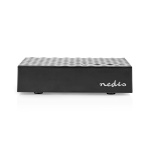 Nedis Nätverksomkopplare | Trådbunden hastighet: Gigabit | Antal Ethernet portar: 5