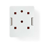 Nedis Nätverksvägglåda | Ytmontering | 1-Port port(s) | UTP CAT6 | Rak | Hona | Guldplaterad | ABS | Vit | Låda Nedis Nätverksvägglåda | Ytmontering | 1-Port port(s) | UTP CAT6 | Rak | Hona | Guldplaterad | ABS | Vit | Låda