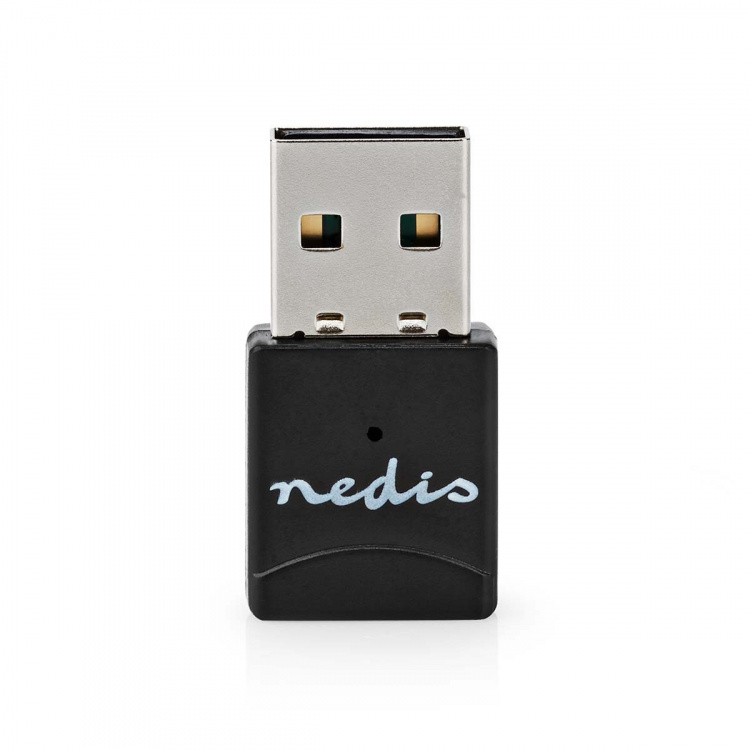 Nedis Nätverks dongle | Wi-Fi | AC600 | 2.4/5 GHz (Dual Band) | USB2.0 | Wi-Fi hastighet total: 600 Mbps | Windows 10 / Windows 11 / Windows 8 Nedis Nätverks dongle | Wi-Fi | AC600 | 2.4/5 GHz (Dual Band) | USB2.0 | Wi-Fi hastighet total: 600 Mbps | Windows 10 / Windows 11 / Windows 8