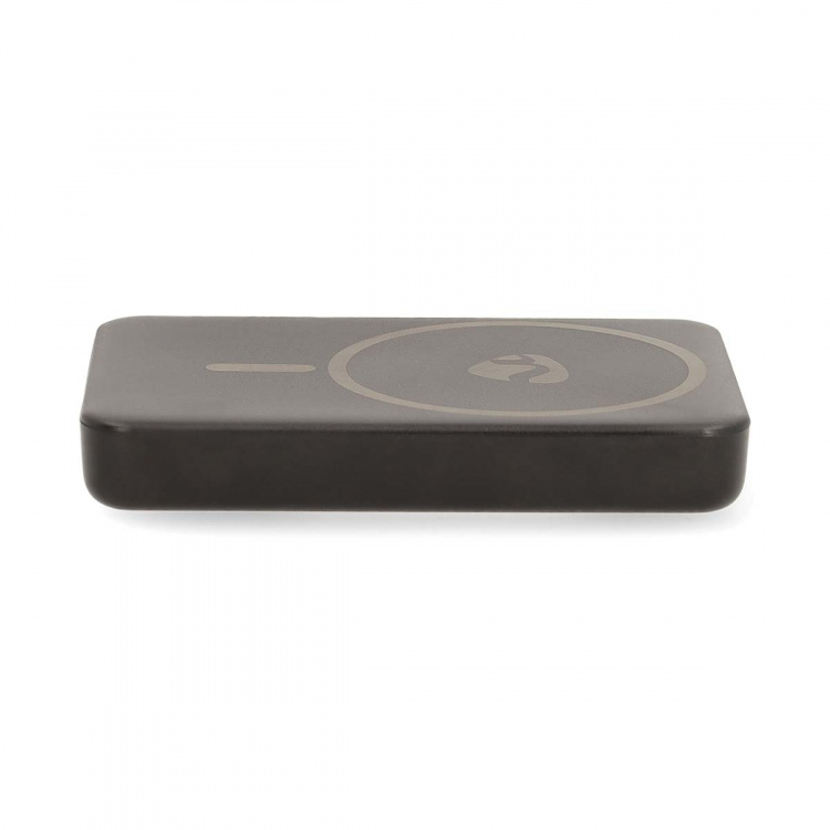 Nedis Powerbank | 5000 mAh | Trådlös laddning | 1.67 / 2.22 / 3.0 A | Antal utgångar: 1 | Utgångsanslutning: 1x USB-C™ | Ingångsanslutning: 1x USB-C™ | PD3.0 20W | Litium-polymer