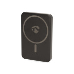 Nedis Powerbank | 5000 mAh | Trådlös laddning | 1.67 / 2.22 / 3.0 A | Antal utgångar: 1 | Utgångsanslutning: 1x USB-C™ | Ingångsanslutning: 1x USB-C™ | PD3.0 20W | Litium-polymer