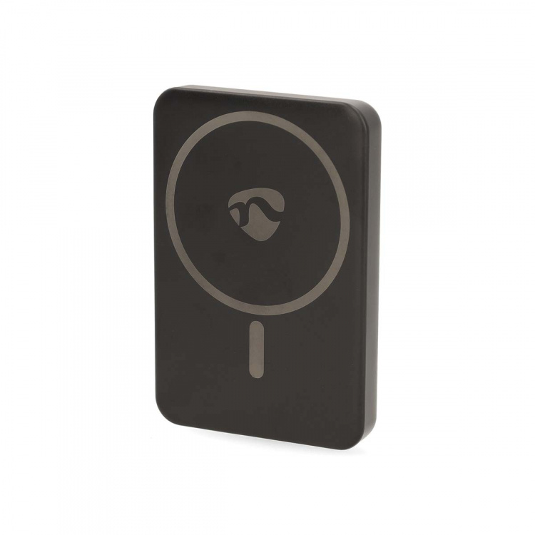Nedis Powerbank | 5000 mAh | Trådlös laddning | 1.67 / 2.22 / 3.0 A | Antal utgångar: 1 | Utgångsanslutning: 1x USB-C™ | Ingångsanslutning: 1x USB-C™ | PD3.0 20W | Litium-polymer