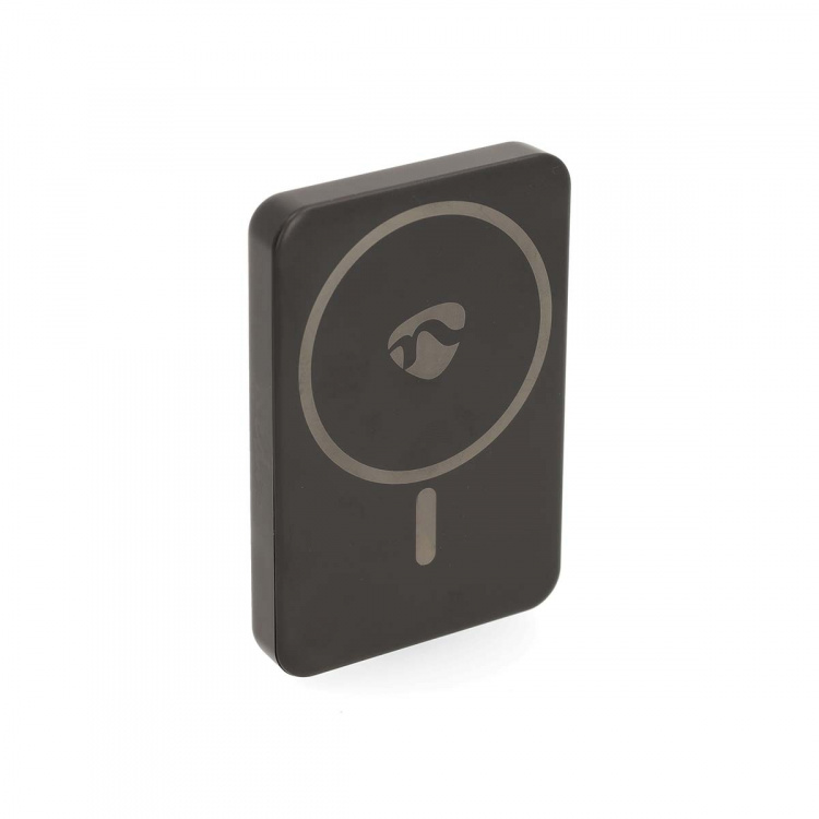 Nedis Powerbank | 5000 mAh | Trådlös laddning | 1.67 / 2.22 / 3.0 A | Antal utgångar: 1 | Utgångsanslutning: 1x USB-C™ | Ingångsanslutning: 1x USB-C™ | PD3.0 20W | Litium-polymer