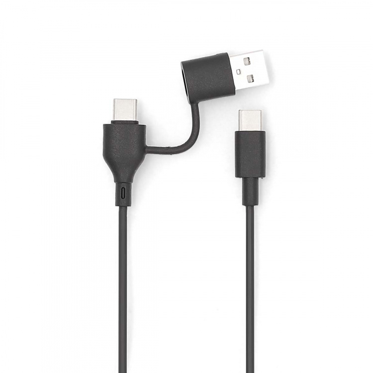 Nedis Powerbank | 5000 mAh | Trådlös laddning | 1.67 / 2.22 / 3.0 A | Antal utgångar: 1 | Utgångsanslutning: 1x USB-C™ | Ingångsanslutning: 1x USB-C™ | PD3.0 20W | Litium-polymer