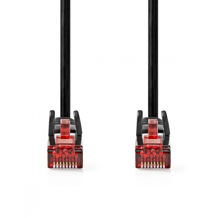 Nedis CAT6 Nätverkskabel | RJ45 hane | RJ45 hane | U/UTP | 30.0 m | Rund | PVC | Svart | Label Nedis CAT6 Nätverkskabel | RJ45 hane | RJ45 hane | U/UTP | 30.0 m | Rund | PVC | Svart | Label