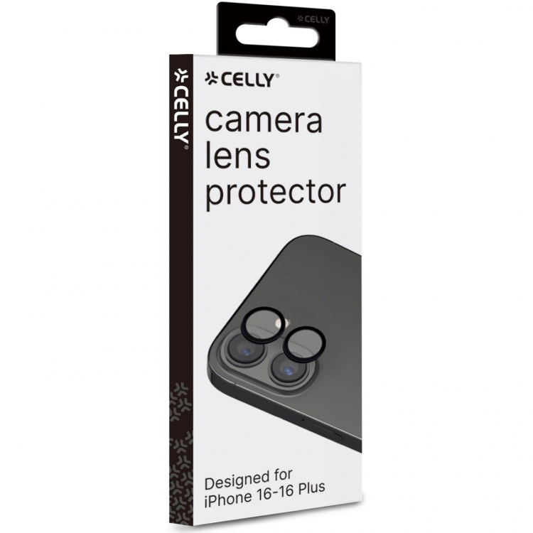 Celly Cameralens Skydd för kameralins iPhone 16 / iPhone 16 Plus Celly Cameralens Skydd för kameralins iPhone 16 / iPhone 16 Plus