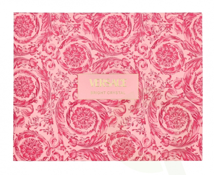 Versace Bright Crystal Giftset 150 ml Edt Spray 50ml/Shower Gel 50ml/Body Lotion 50ml