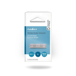 Nedis Stereo Audio Adapter | 3.5 mm Hona | 3.5 mm Hona | Nickelplaterad | Rak | Metall | Silver | 1 st. | Låda Nedis Stereo Audio Adapter | 3.5 mm Hona | 3.5 mm Hona | Nickelplaterad | Rak | Metall | Silver | 1 st. | Låda