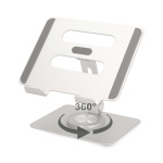 Nedis Tablet Stativ | Ställ | Fullständigt justerbar | Silver