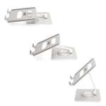 Nedis Tablet Stativ | Ställ | Fullständigt justerbar | Silver