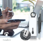 Nedis Skärm rengörning | Spray | 5 ml | Dator / Läsplatta / Mus / Smartphone / Tangentbord | Torkare ingår Nedis Skärm rengörning | Spray | 5 ml | Dator / Läsplatta / Mus / Smartphone / Tangentbord | Torkare ingår
