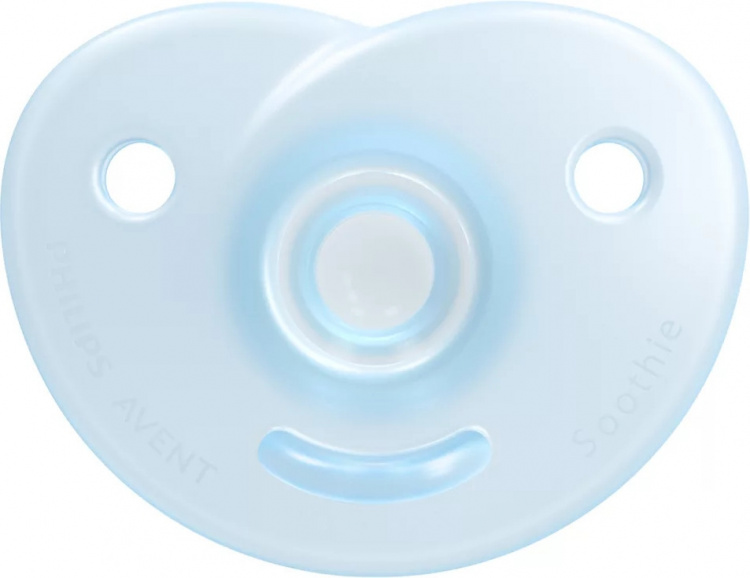 Philips Avent SCF099/21 Soothie nappar, 0 - 6 månader, 2 st, blå
