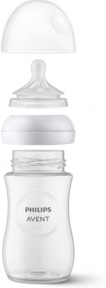 Philips Avent SCY903/02 Natural Response nappflaska, 260 ml, 2 delar Philips Avent SCY903/02 Natural Response nappflaska, 260 ml, 2 delar