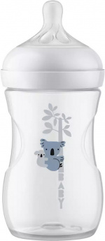 Philips Avent SCY903/67 Natural Response nappflaska, 260 ml, koala