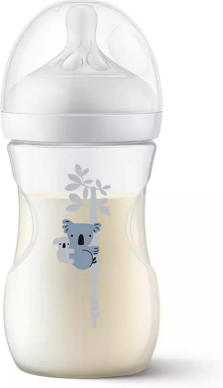 Philips Avent SCY903/67 Natural Response nappflaska, 260 ml, koala