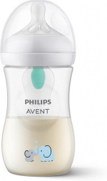 Philips Avent SCY673/81 Natural Response AirFree nappflaska, 260 ml, elefant