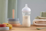 Philips Avent SCY933/01 Natural Response nappflaska i glas, 240 ml Philips Avent SCY933/01 Natural Response nappflaska i glas, 240 ml