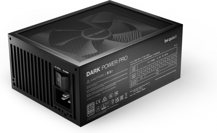 Be Quiet! Dark Power Pro 13 ATX-strömförsörjning, 1600 W
