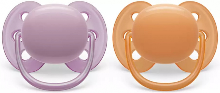 Philips Avent SCF091/33 Ultra Soft napp, 6-18 månader, 2 st, rödaktig Philips Avent SCF091/33 Ultra Soft napp, 6-18 månader, 2 st, rödaktig
