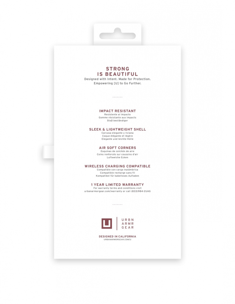 U by UAG iPhone 12/12 Pro U Mouve Cover Aubergine