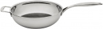 Heirol Pro Steelsafe wok, rostfritt stål + non-stick beläggning, 28 cm