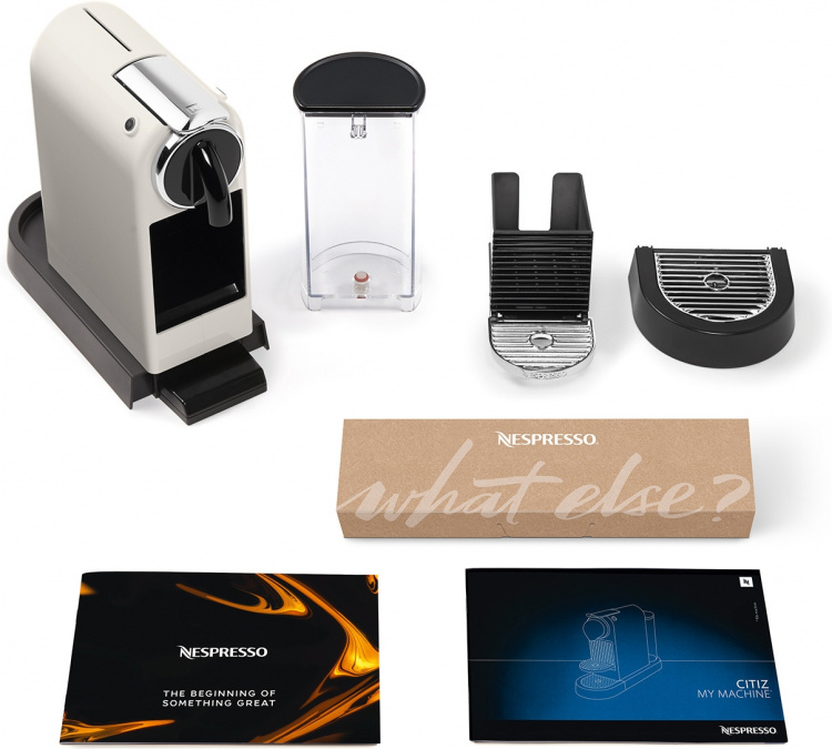 DeLonghi Nespresso Citiz kapselkaffebryggare, vit DeLonghi Nespresso Citiz kapselkaffebryggare, vit