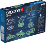 Geomag Glow Recycled magnetisk byggsats, 60 delar