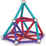 Geomag Glitter Recycled Magnetic Building Set, 60 delar