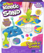 Kinetic Sand Squish N\' Create Set med magisk sand Kinetic Sand Squish N\' Create Set med magisk sand